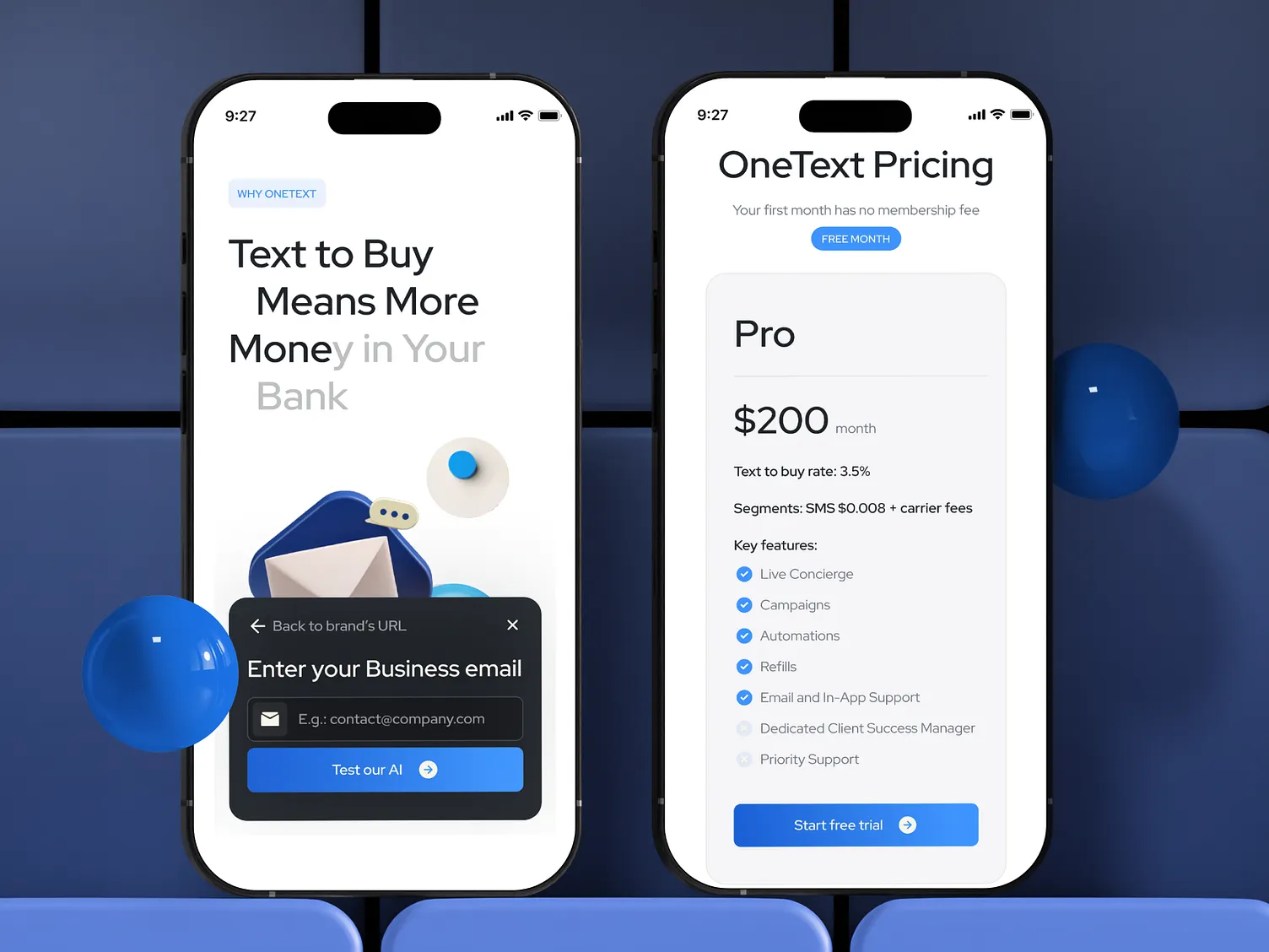OneText Mobile App